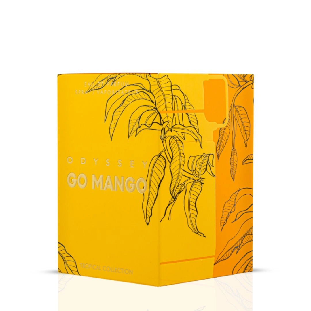 Armaf Odyssey Go Mango Eau De Parfum Spray 3.4 oz, Topical