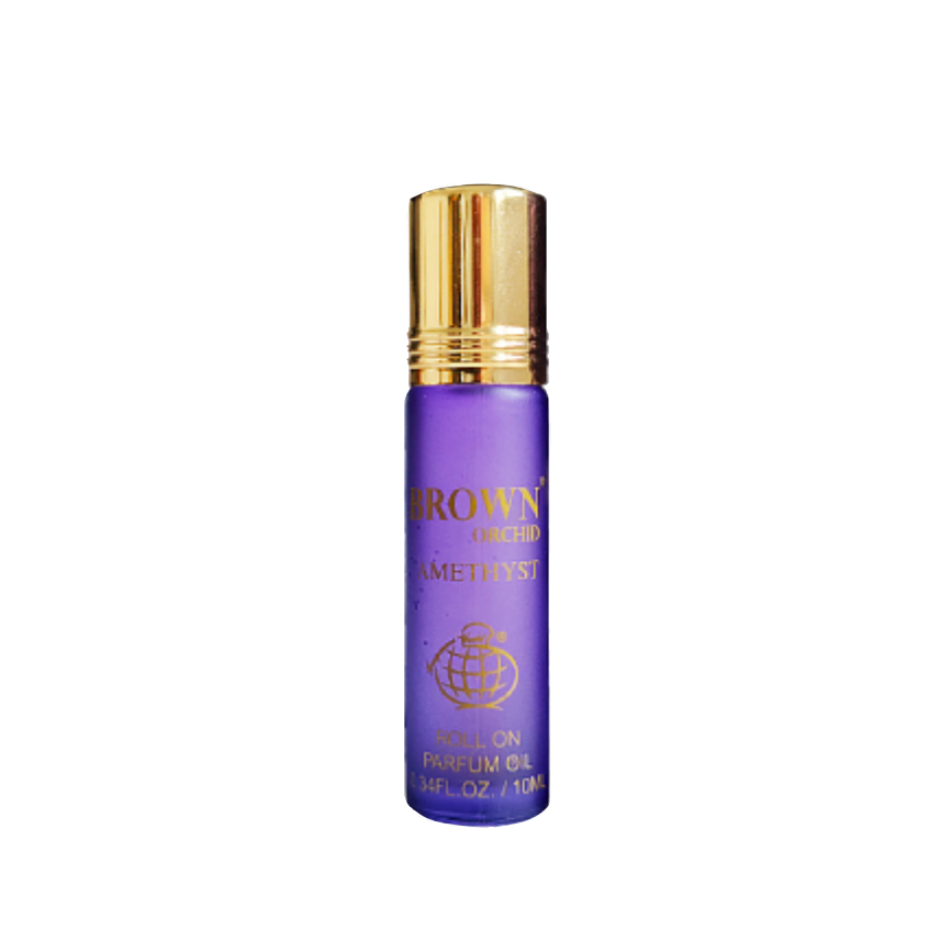 Brown Orchid Amethyst Roll on Perfume Oil 10ml by Fragrance World