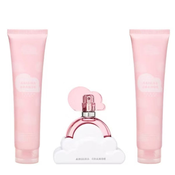 Ariana Grande Cloud Pink 3pc Set 3.4oz EDP + 3.4oz Shower Gel +