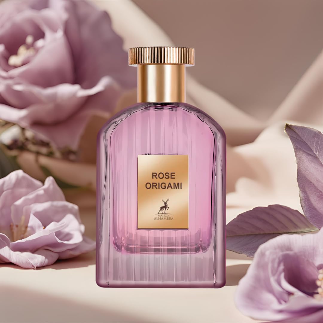 Rose Origami Eau De Parfum By Maison Alhambra 100ml 3.4 Fl Oz