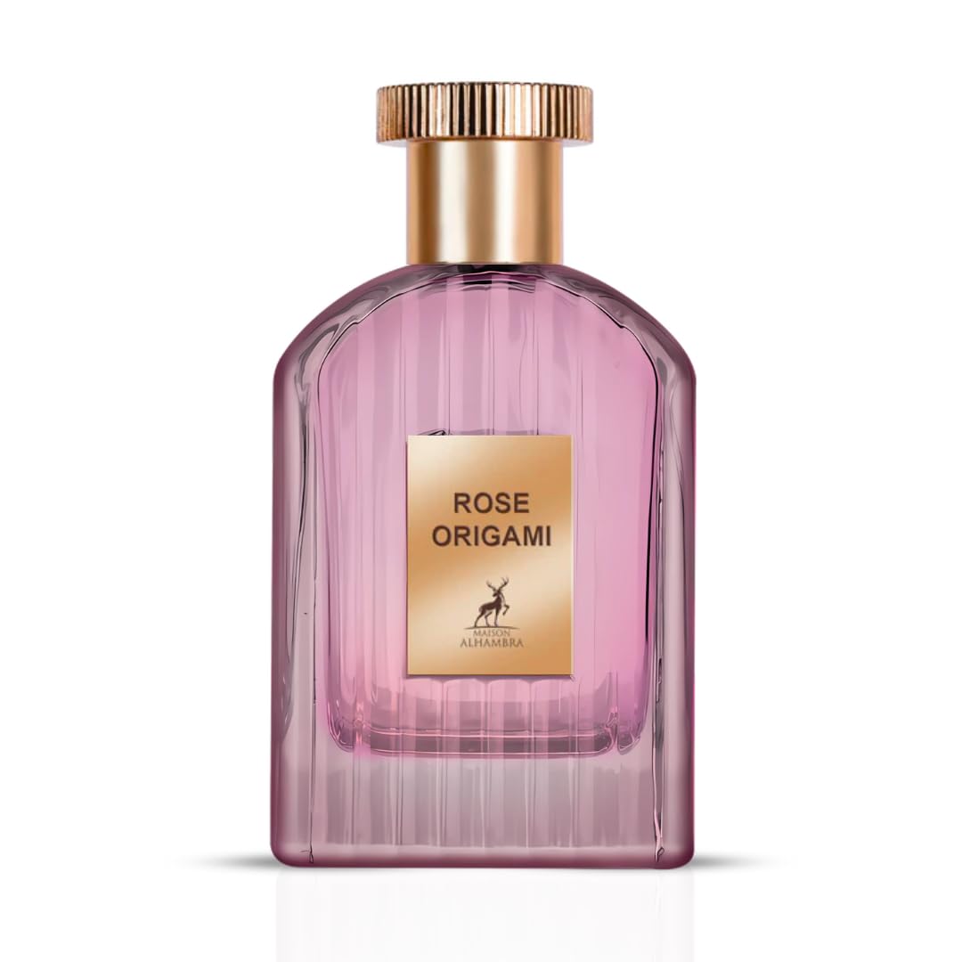 Rose Origami Eau De Parfum By Maison Alhambra 100ml 3.4 Fl Oz
