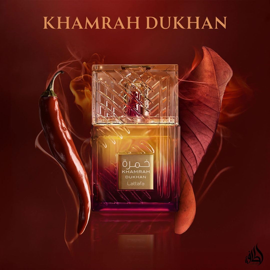 Khamrah Dukhan Eau De Parfum By Lattafa 100ml 3.4 FL OZ – Triple