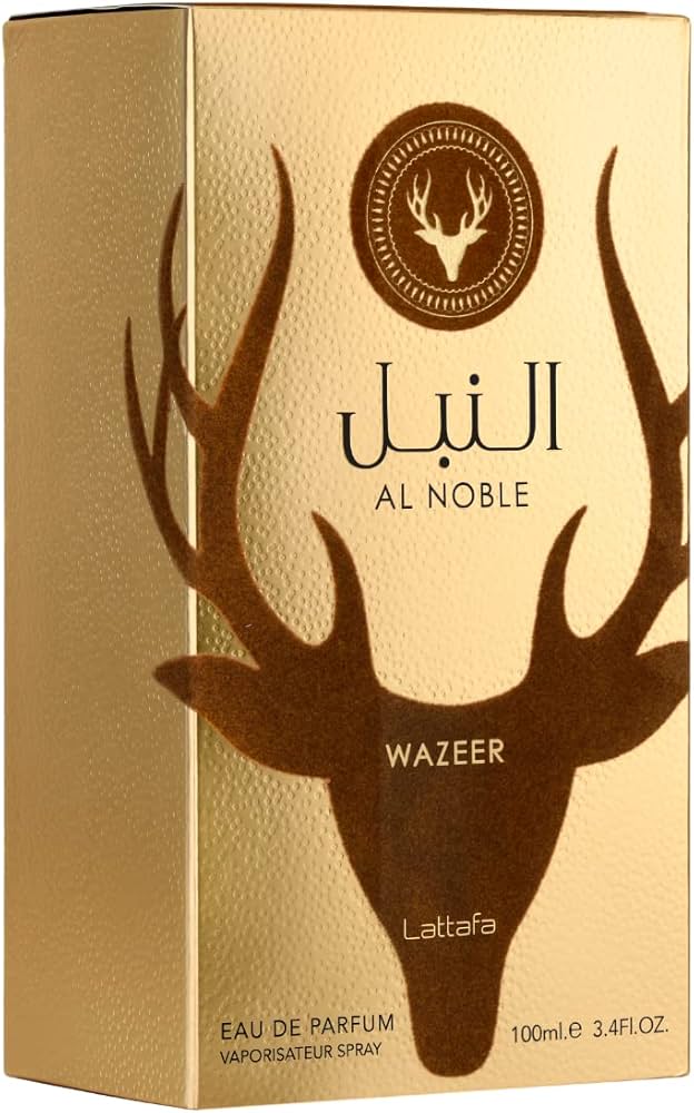 Al Noble Wazeer By Lattafa 100ml 3.4 FL OZ Eau De Parfum – Triple