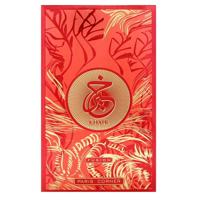 Khair Fusion Eau De Parfum by Paris Corner 100ml 3.4 FL OZ