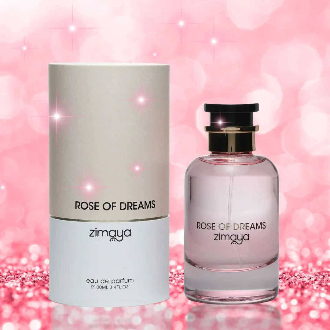 Rose of Dreams Eau De Parfum By Zimaya (Afnan) 100ml 3.4 FL OZ
