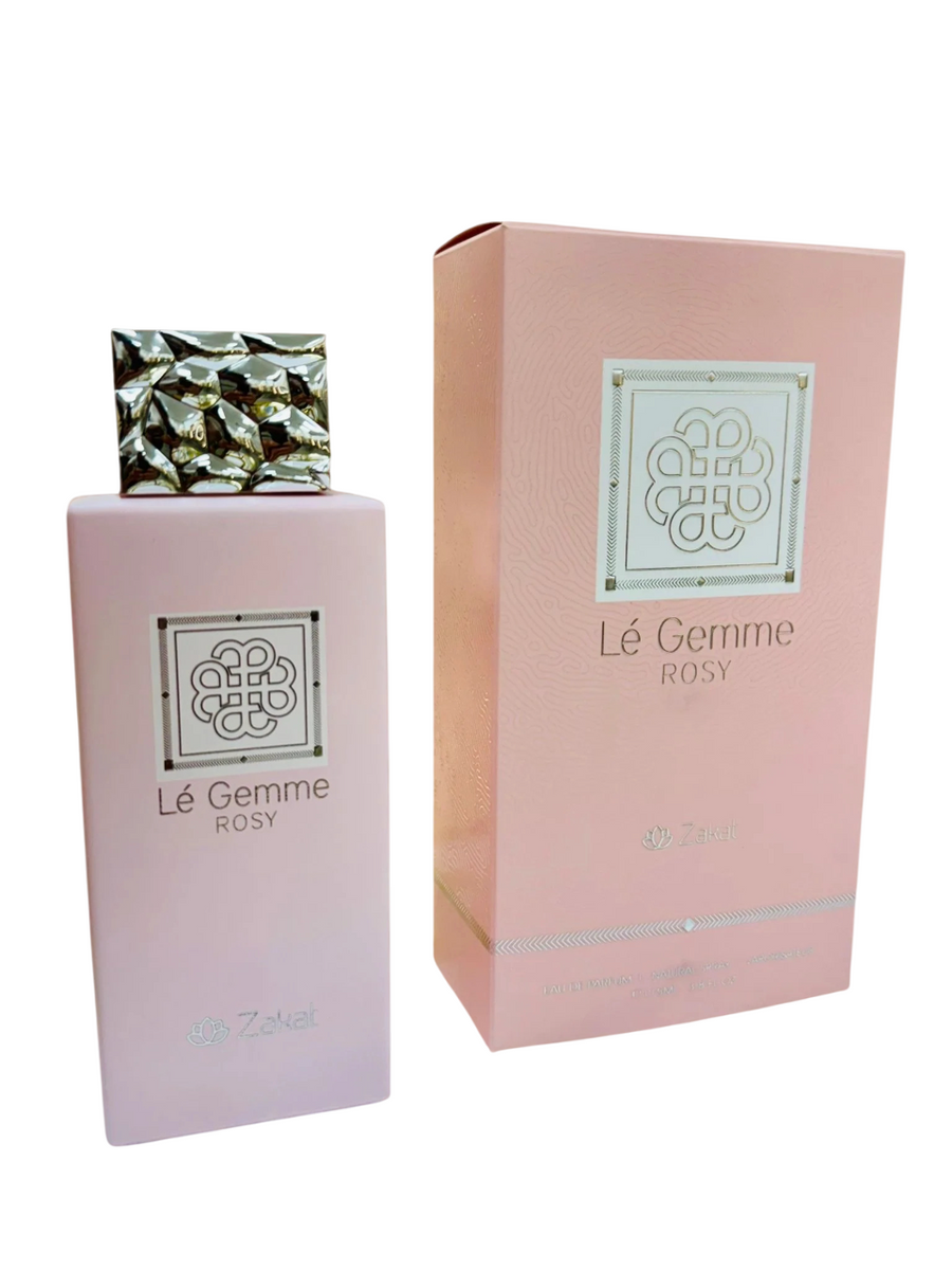 Le Gemme Rosy Eau De Parfum By Zakat Zoghbi Parfums 100ml  display picture 2