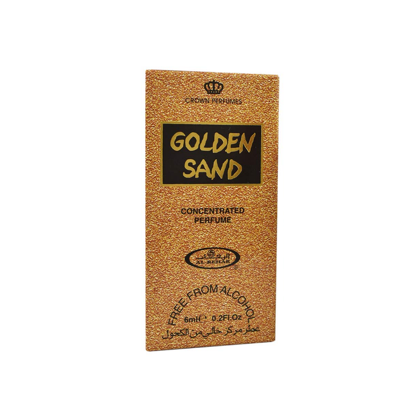 Golden Sand box of 6 Attar 6ml Rollon Bottle By Al-Rehab (UAE) Alrehab –  Triple Traders