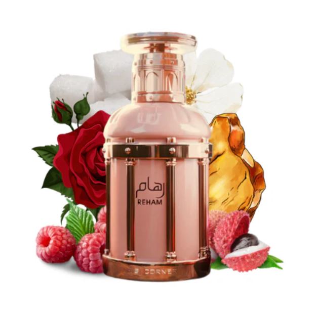 Rose Petals Reham Eau De Parfum By Paris Corner 100ml 3.4 FL OZ