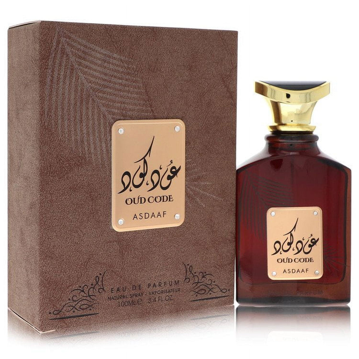 ASDAAF Oud Code EDP 100ml Unisex Collection Arabic Perfume from