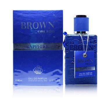 Brown Orchid SAPPHIRE Perfume By Fragrance World 80 ML – Triple