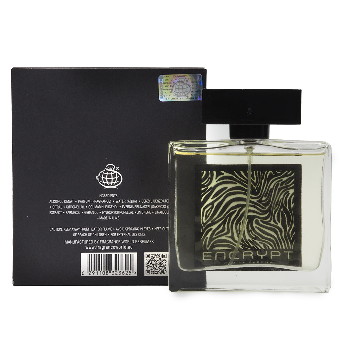 Encrypt Eau De Parfum By Fragrance World 85ml 2.8 fl oz – Triple