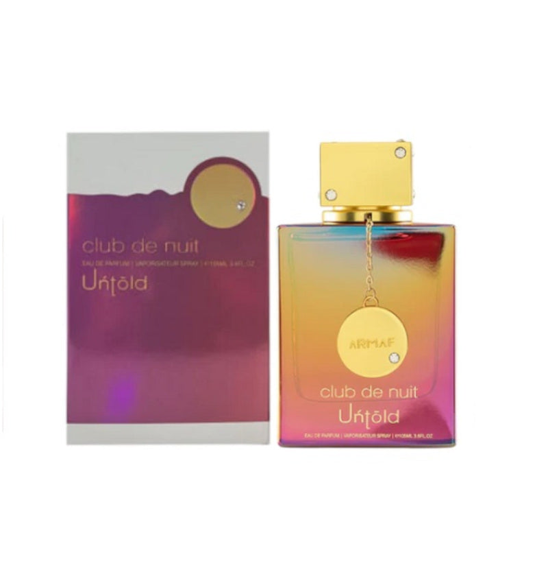Club De Nuit Untold Eau De Parfum By Armaf 105 ML 3.6 FL OZ