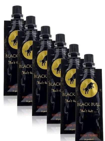 Black Bull Male Enchancing Supplement 12x Pouches exp 2027