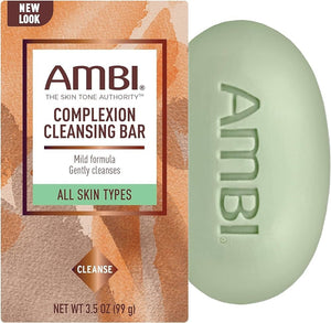 Complexion Cleansing Bar Mild Formula Gently Cleanses Soap Bar By Ambi 3.5 oz
