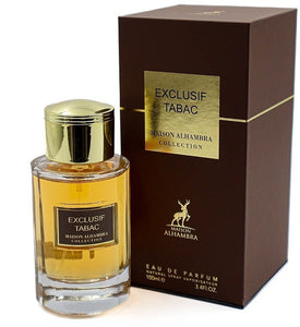 Exclusif Tabac Eau De Parfum by Maison Alhambra 100ml 3.4 FL OZ