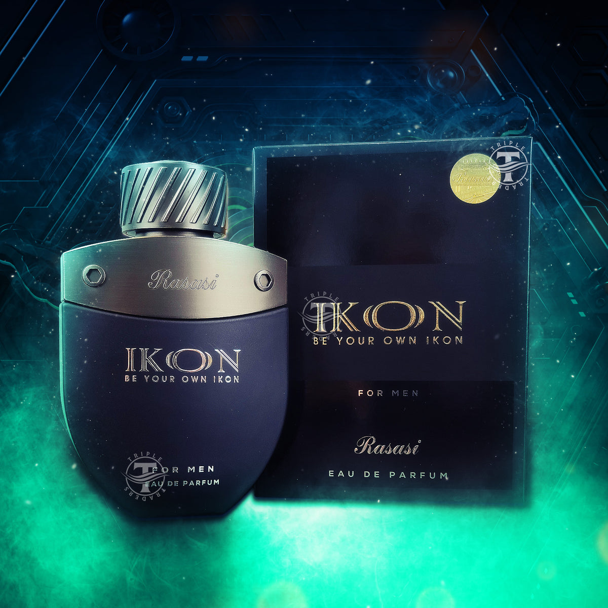 Ikon Eau De Parfum By Rasasi 100ml 3.4 FL OZ Be Your Own Ikon Triple Traders