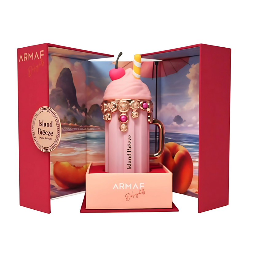 ARMAF Delights Island Breeze Eau de Parfum, Unisex, 3.4oz/100ml