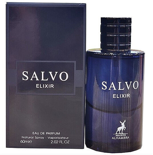 Salvo Elixir Eau De Parfum By Maison Alhambra 60 ML – Triple