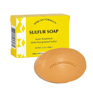 Acne Soap Bar With Precipitated Sulfur 3.5 oz By African Formula