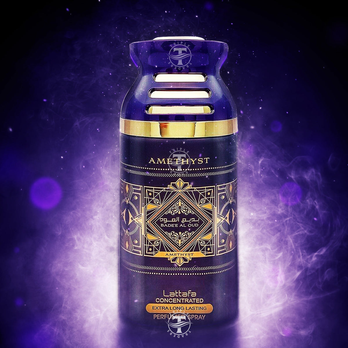Amethyst Badee Al Oud Oud for Glory Concentrated Extra Long Last Triple Traders
