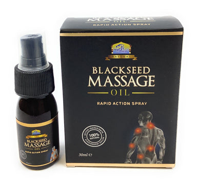 Black Seed Massage Oil Rapid Action Spray for Skin By Al Kahir 30 Ml