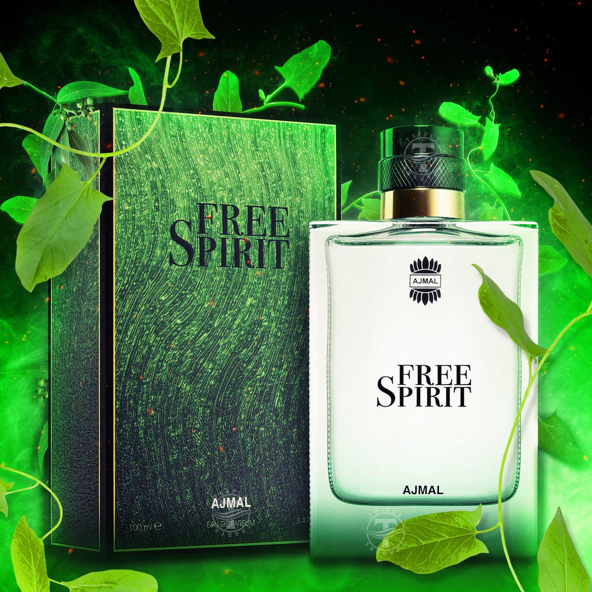 Free Spirit by Ajmal Eau De Parfum Fl oz 100ml – Triple Traders