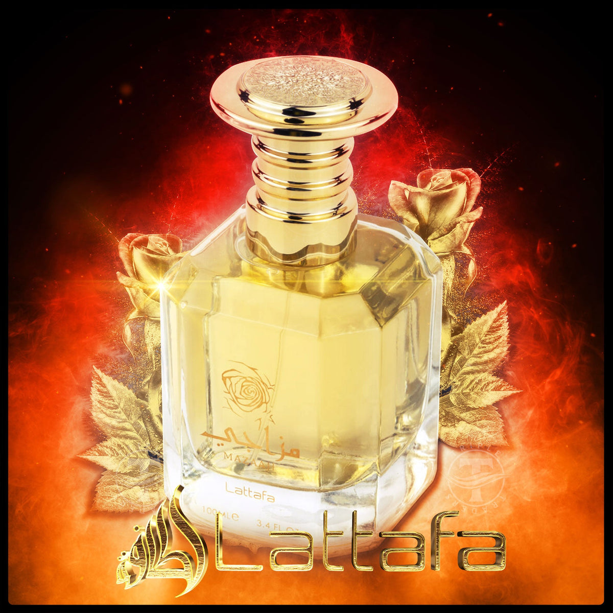 Lattafa Perfumes Mazaaji for Women EDP - 100ML (3.4 oz) I Soft, feminine  fragrance with white musk and floral notes I Suitable for Everyday Wear I