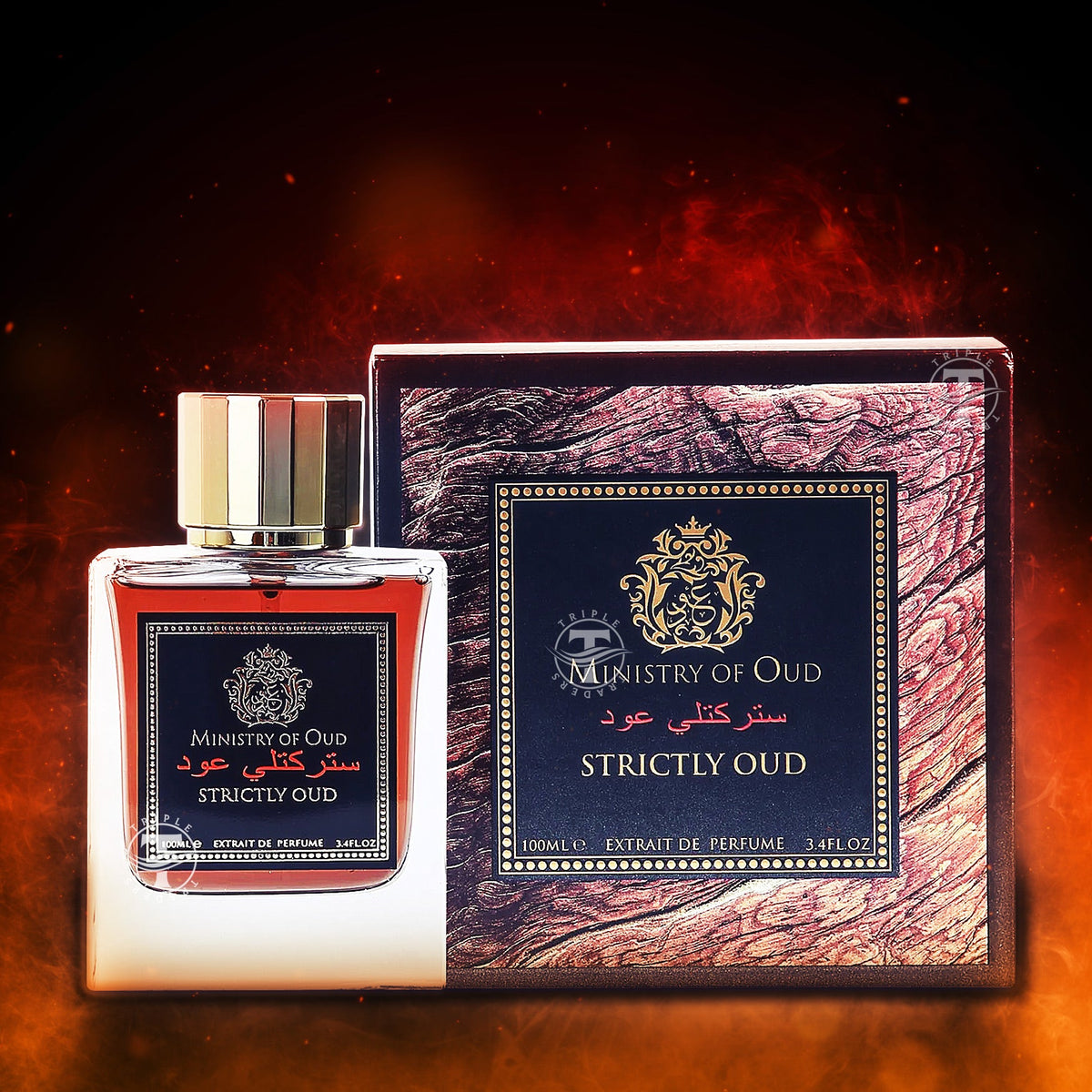 Ministry of Oud | Strictly Oud | Oriental Perfume By Paris Corner | 3.4 Fl  Oz 100ml