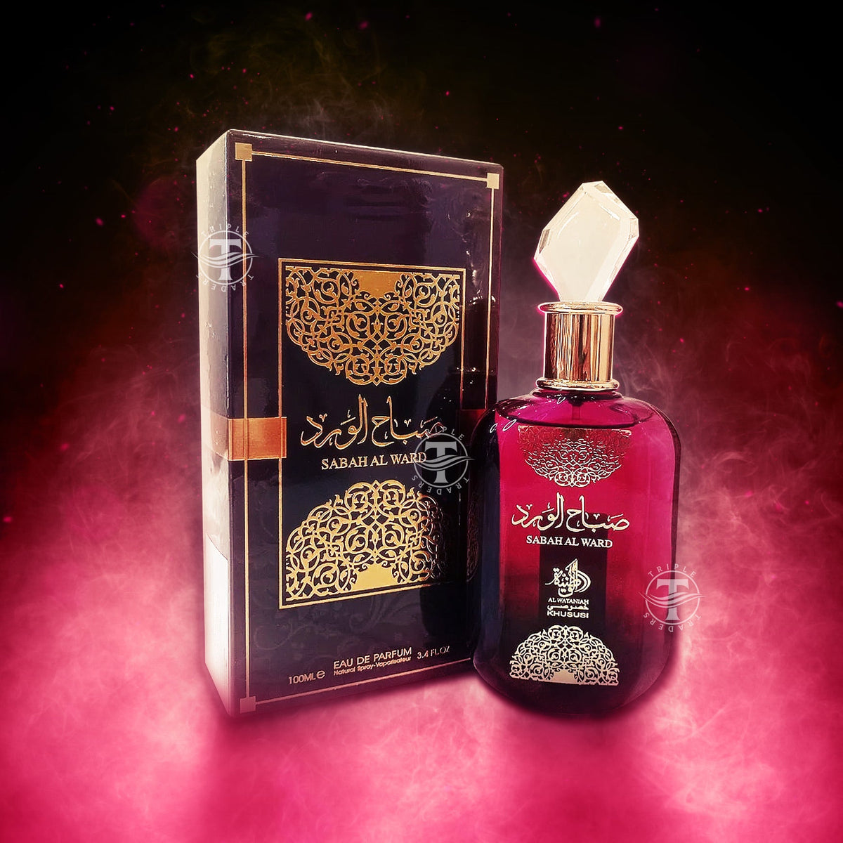 香水(女性用) SABAH AL WARD. AL WATANIAH Al Wataniah Sabah Al Ward Perfume for Women by Al Wataniah