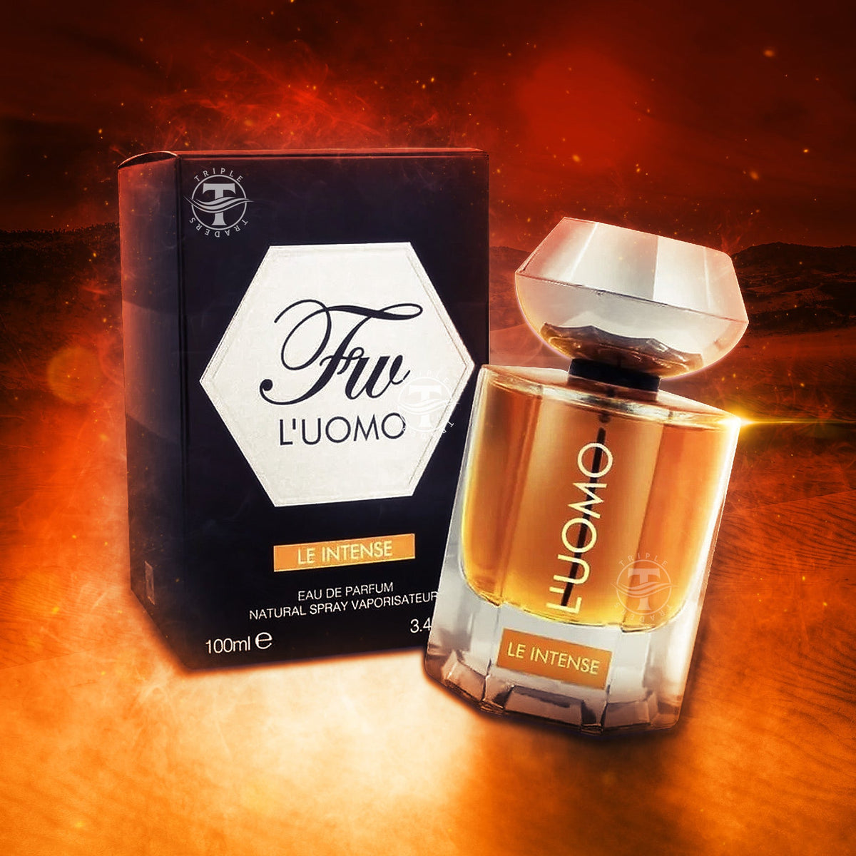 Eau De Parfum Pour Homme L'UOMO Par Fragrance World - Flacon 80ml, Neuf, Des Emirats Arabes Unis
