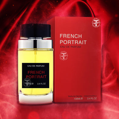 French Portrait Eau De Parfum By Fragrance World 100ml 3.4 FL OZ