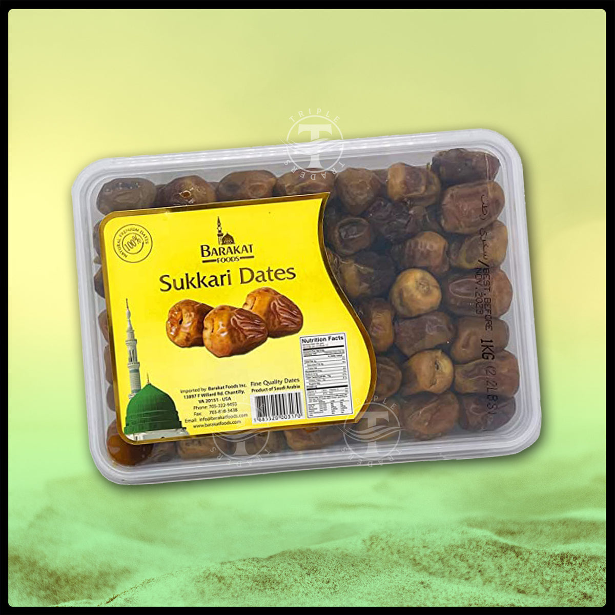 Sukkari Dates Fine Quality Dates Barakat Foods 100 Natural Dates