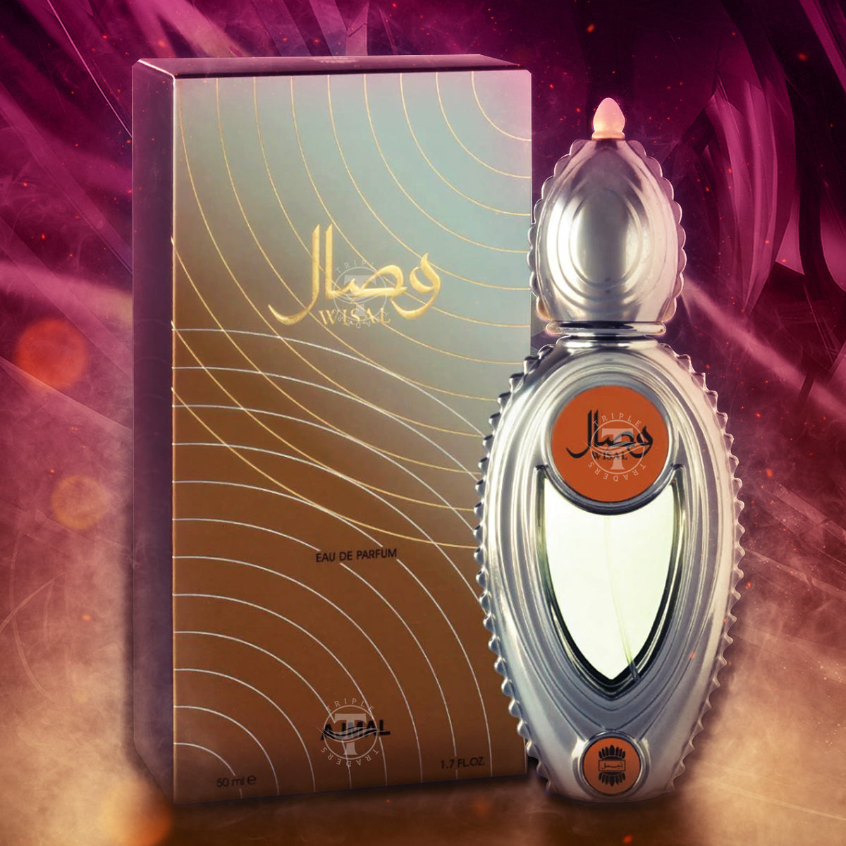 Wisal for Women By Ajmal FL OZ 50 ml Eau De Parfum – Triple
