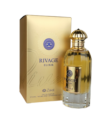 Rivage Elixir Zakat Eau De Parfum By Zoghbi Parfums 100ml 3.4 FL OZ