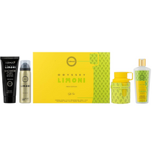 Armaf Odyssey Limoni Fresh Edition 4 piece Gift Set (3.4oz EDP, 3.4oz shower gel, 6.8oz body spray, 0.34oz travel spray)