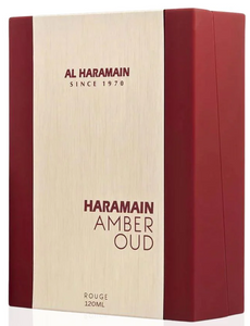 Haramain Amber Oud Rouge Eau De Parfum By Al Haramain 120ml 4 FL OZ