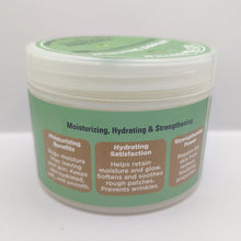 Aloe Vera Whipped Shea Butter with Almond & Aloe Vera Oil 8oz by Mine Botanicals