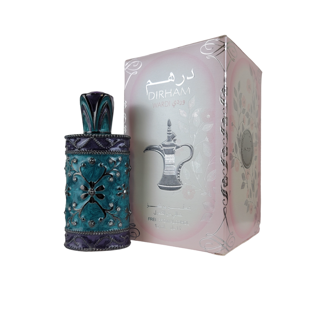 Oil Based Dirham Wardi Attar Perfume By Ard Al Zaafaran 12 ML