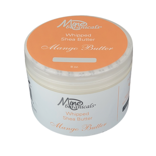 Ultra Premium Whipped Shea & Mango Butter 8 oz By Mine Botanicals