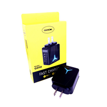 Fast Charger 5V4A PD+USB Multi Port LED Lit Android Type C Wall Charger By Gook - Model G010