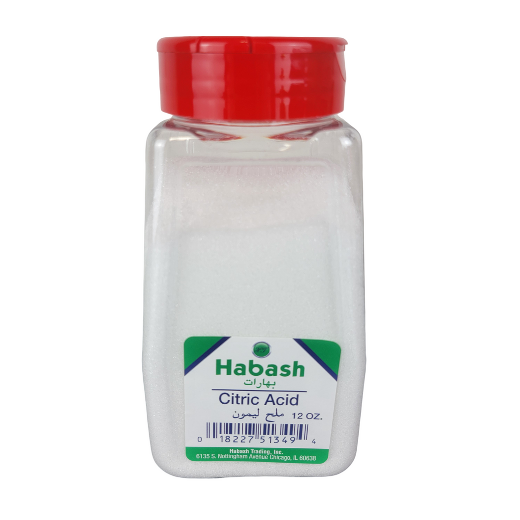 Citric Acid 12oz By Habash Imported
