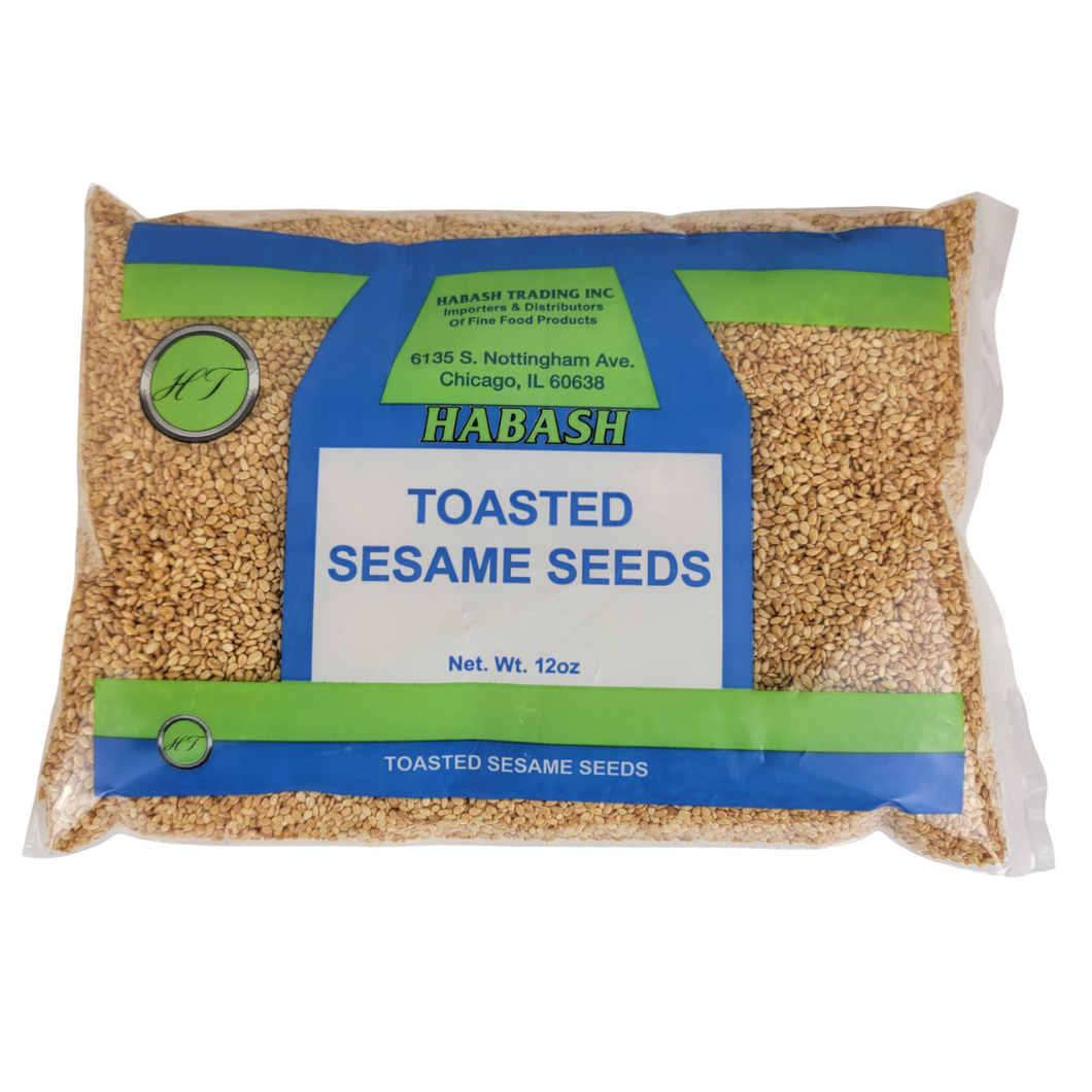Toasted Sesame Seeds Net Weight 12 oz By Habash
