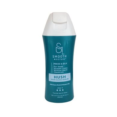 Smooth Moisture Press & Silk Hush Hair Glass Serum  4.8 oz