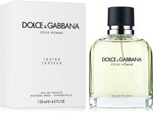 Dolce & Gabbana Pour Homme Eau De Toilette Spray 125ml/4.2oz (TESTER)