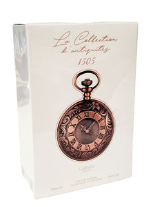 1505 La Collection D'Antiquites Watch By Lattafa Pride Eau De Parfum 100ml 3.4 FL OZ