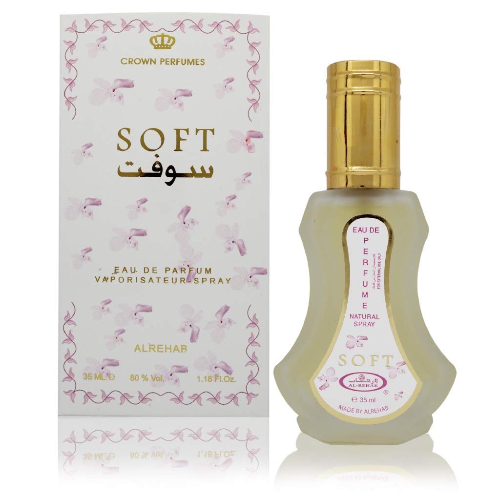 Soft Eau De Natural Perfume Spray - 35 ml (1.15 fl. oz) by Al rehab