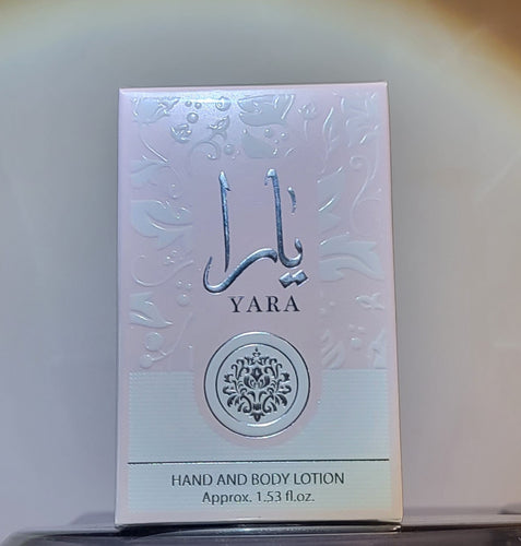 Yara Hand & Body Lotion 1.53 OZ By Ard Al Zaafaran
