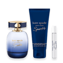 Kate Spade Sparkle for Women Eau De Parfum Intense 3 piece Gift Set (3.30z EDP, 3.3oz body lotion, 0.25oz travel spray)