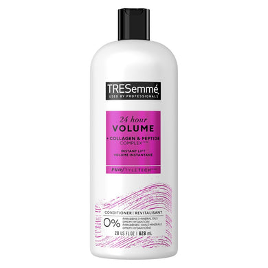 Tresemme 24 Hour Volume Collagen & Peptide Complex Conditioner 28 OZ 828 ML