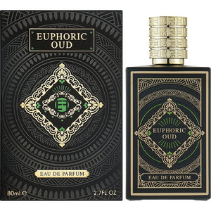 Euphoric Oud - Essencia De Flores by Fragrance World 80ml 2.7 FL OZ Eau De Parfum